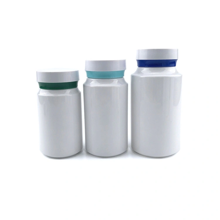 Food Grade Plastic Pet Safecare Medical Tablet Sterile Tubler Cylindrical Level Vials Bottles for Pharmaceutical