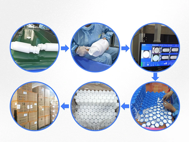 HDPE Irregular Shaped Medicine/Tablets/Capsule/Food Grade Packaging Plastic Ball Bottle 90ml