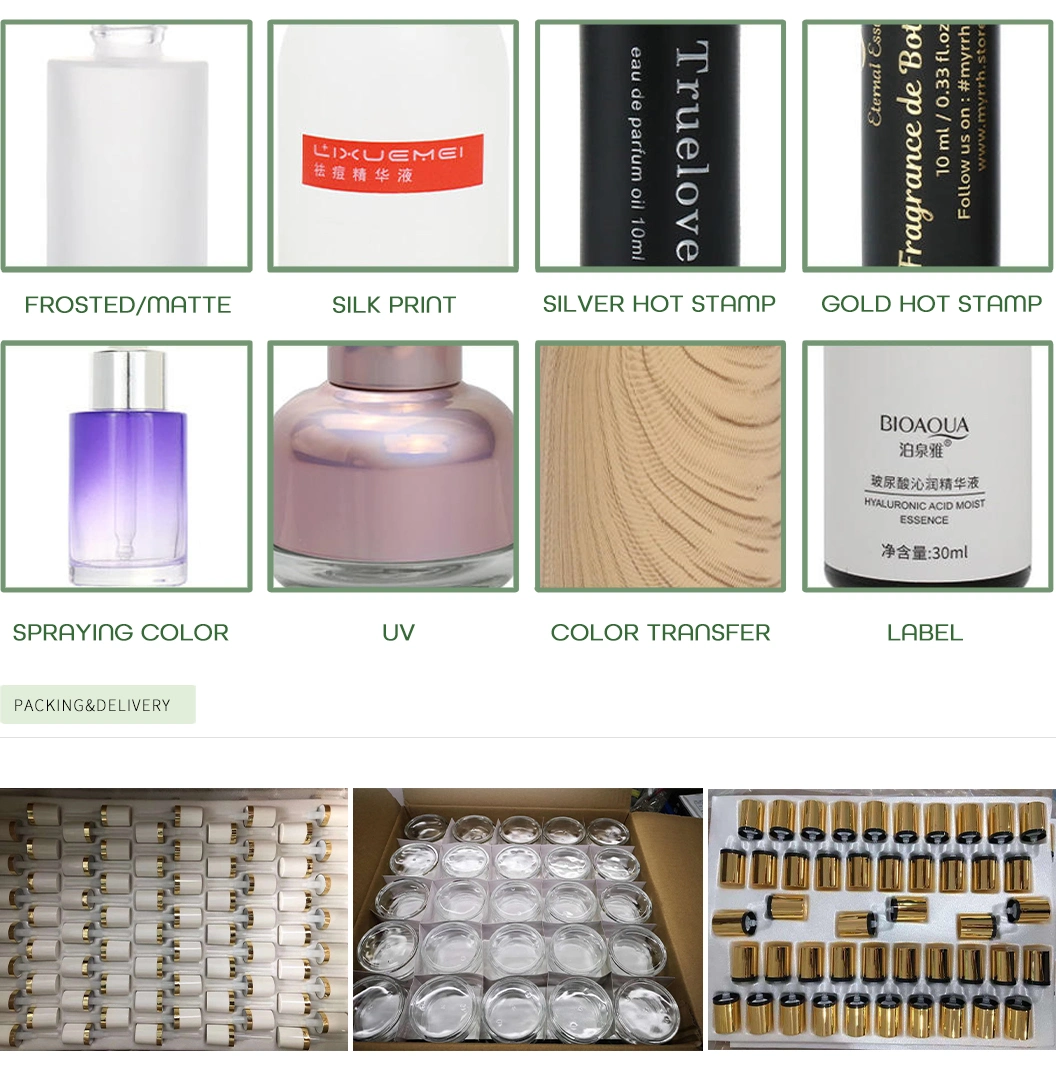 50g 100g White Color Face Cream Bottle PP Plastic Double Wall Container Face Cream Bottle Jar