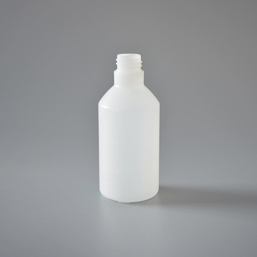 350ml Round Shape HDPE Hand Lotion Dispenser Plastic Bottle