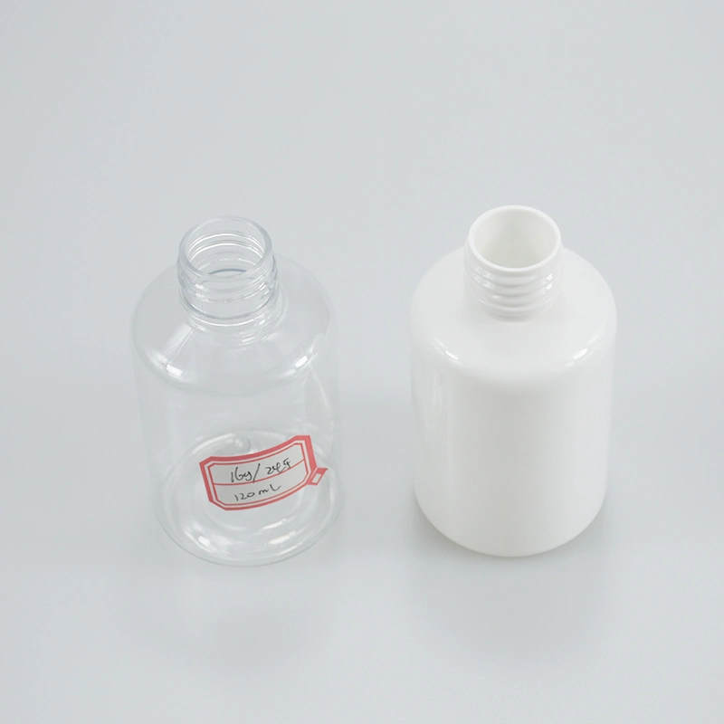 120ml Pet Cylindrical Bottle for Serum Extract Liquid