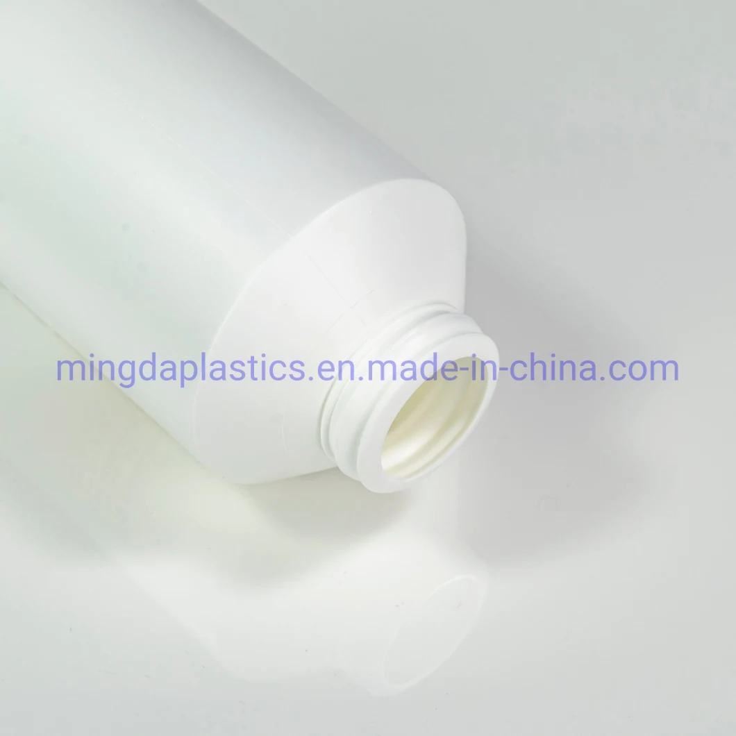 Oxygen Resistance Food Grade HDPE Tamper Evident Sloping Shoulder Plastic Packaging Bottle