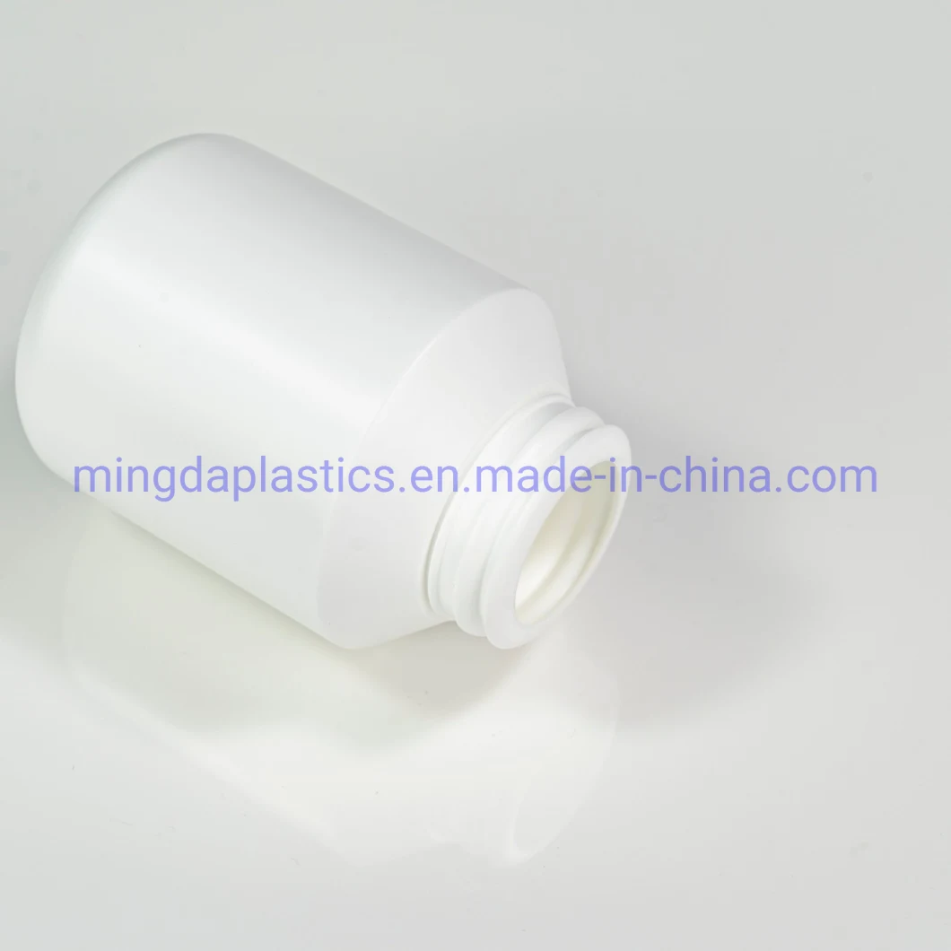 Oxygen Resistance Food Grade Tamper Evident Sloping Shoulder Plastic Packaging 500ml HDPE Bottle