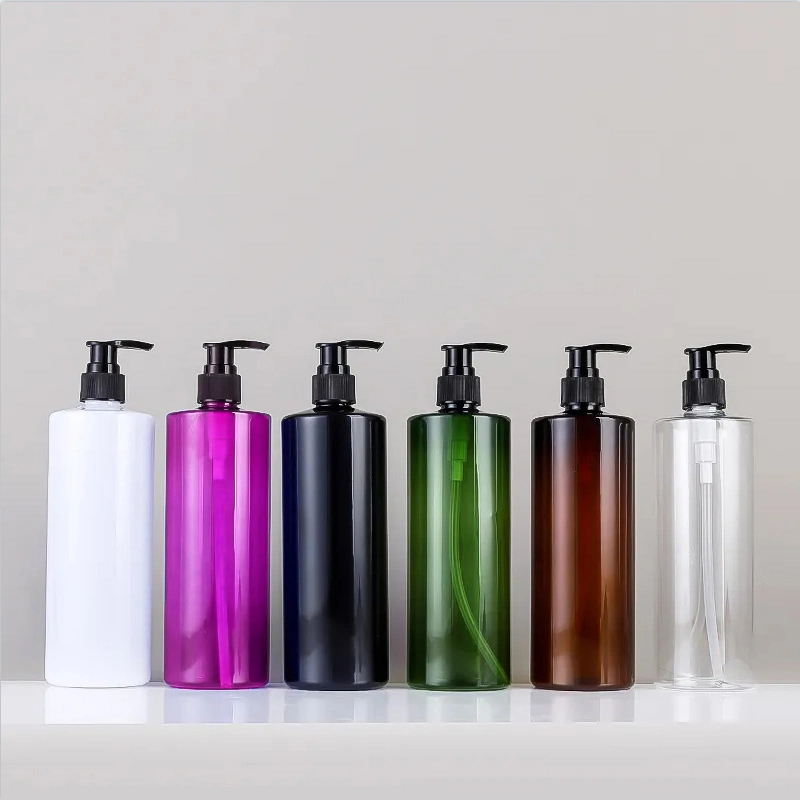 200ml 250ml 300ml 400ml 500ml 600ml 700ml 800ml Square Pet Plastic Shampoo Lotion Bottle