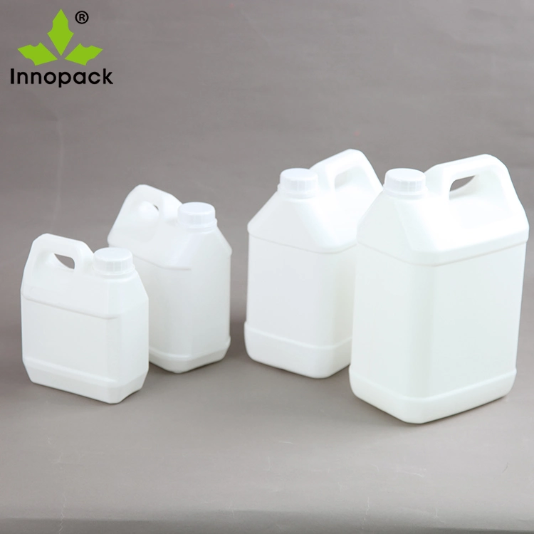 1.2-12.5L Capacity Square HDPE Plastic Bottle