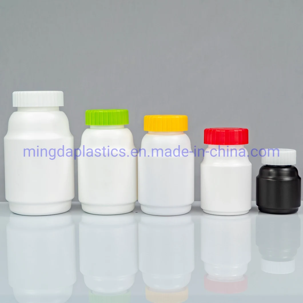 Manufacturers Irregular Round Jar CRC Cap High Density Hot Sale Empty Oxygen Resistance Food Medicine Healthcare Products Matte Skin 180ml HDPE plastic Bottle