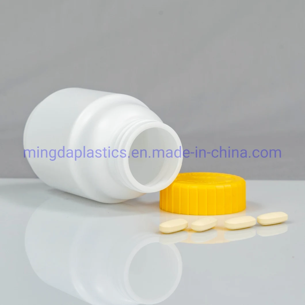 Free Sample High Density Oxygen Resistance Food HDPE Irregular Round Plastic Bottle