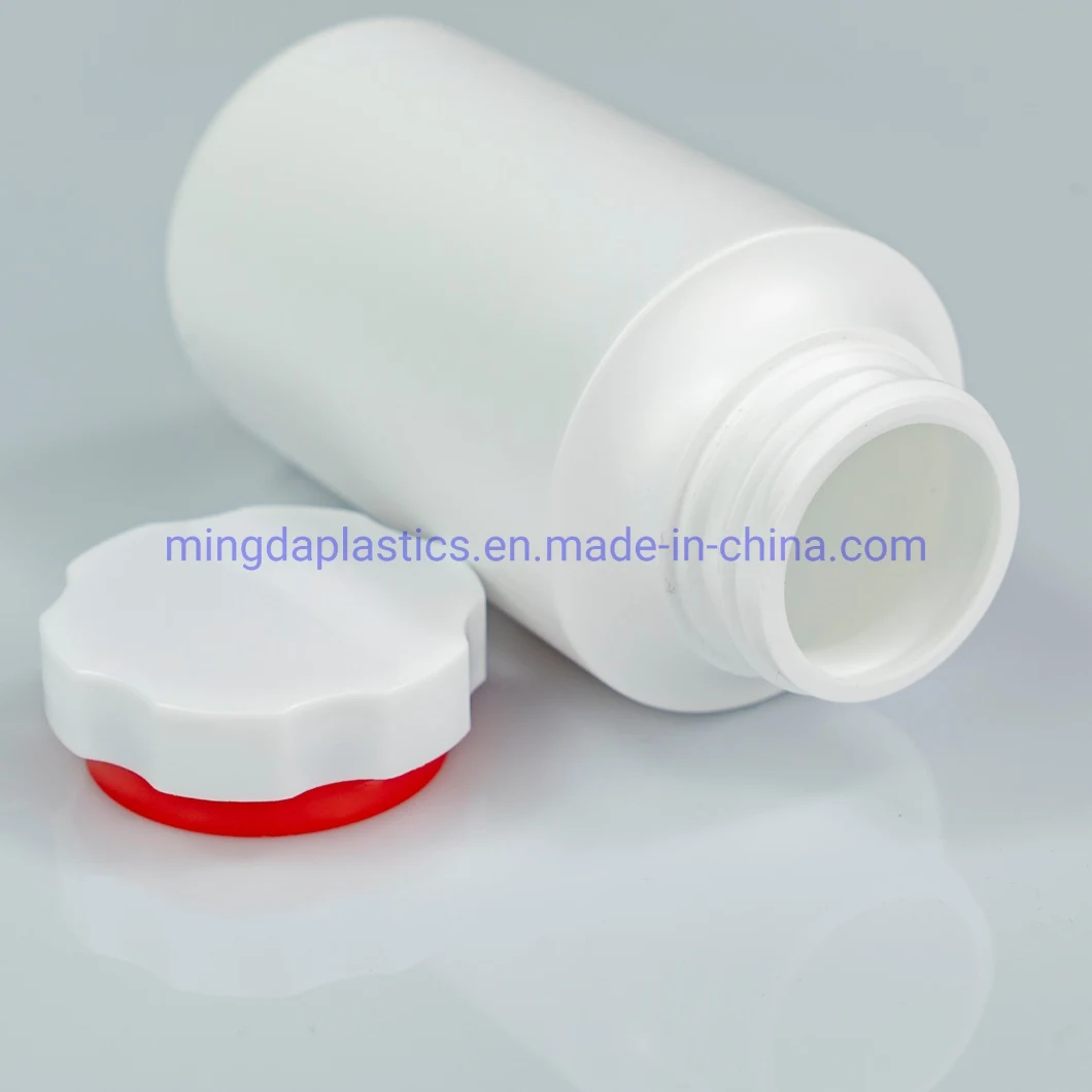 HDPE 200ml Cylindrical Plastic Bottle (MD-632)