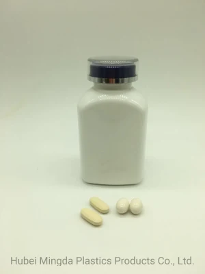 HDPE/Pet Square Plastic Medicine Bottle