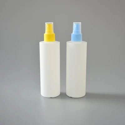 HDPE Matte White Round Empty Fine Mist Spray Bottle