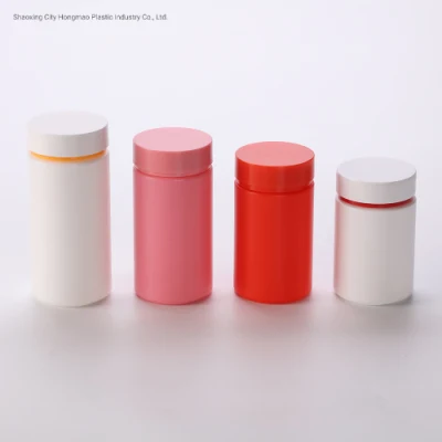 HDPE-Straight Food Grade Colorful and Customizable Plastic Bottle