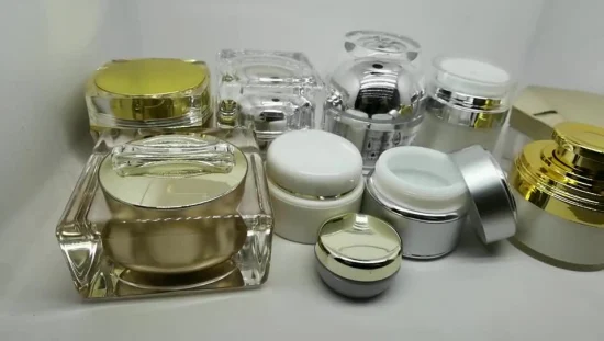 Empty 30g 50g Refillable Cosmetic Jar Replaceable Cream Jar for Skin Care