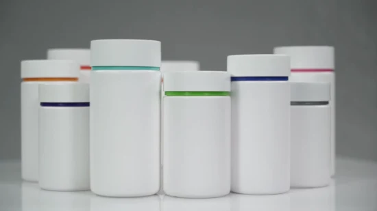 Hot Sale HDPE Cylindrical Probiotics Products Bottle 135 150 200 210 250 300 500ml Beauty Support Containers Multivitamins Packagings